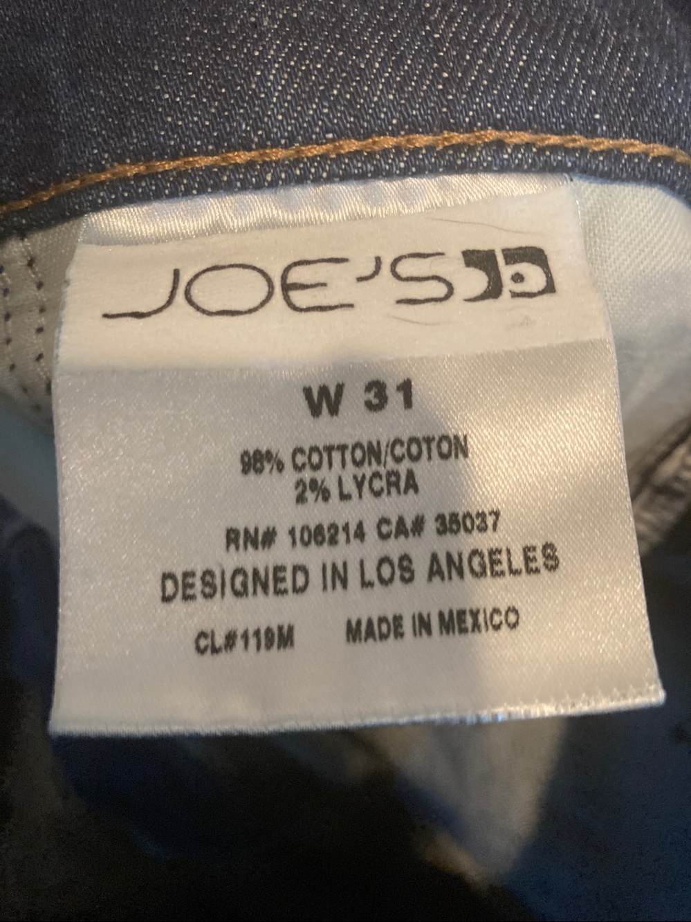 Joe's Jeans Denim Bermuda Shorts - Picture 5 of 5